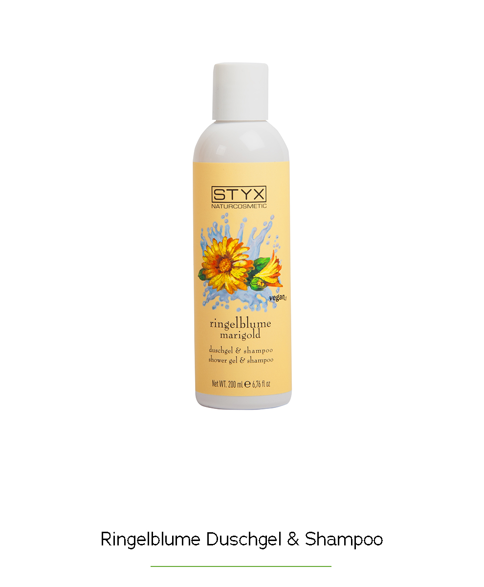 STYX Ringelblume Duschgel und Shampoo